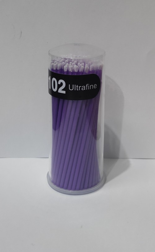 Аппликаторы(Микробраши) Ultrafine (S) фиолетовые № 100 в банке